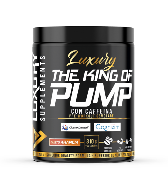 Luxury Supplements The King of Pump con Caffeina