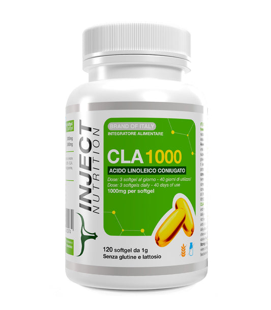 CLA Acido Linoleico Coniugato (120 softgel) INJECT NUTRITION